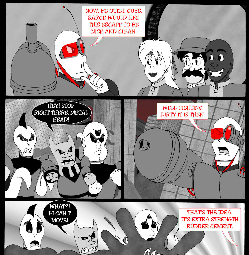 Cupcake War Machine - Episode 1, Page 6: Prologue: First Mission, Second Life