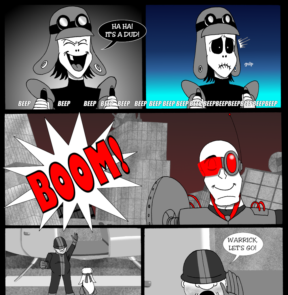 Cupcake War Machine - Episode 1, Page 8: Prologue: First Mission, Second Life