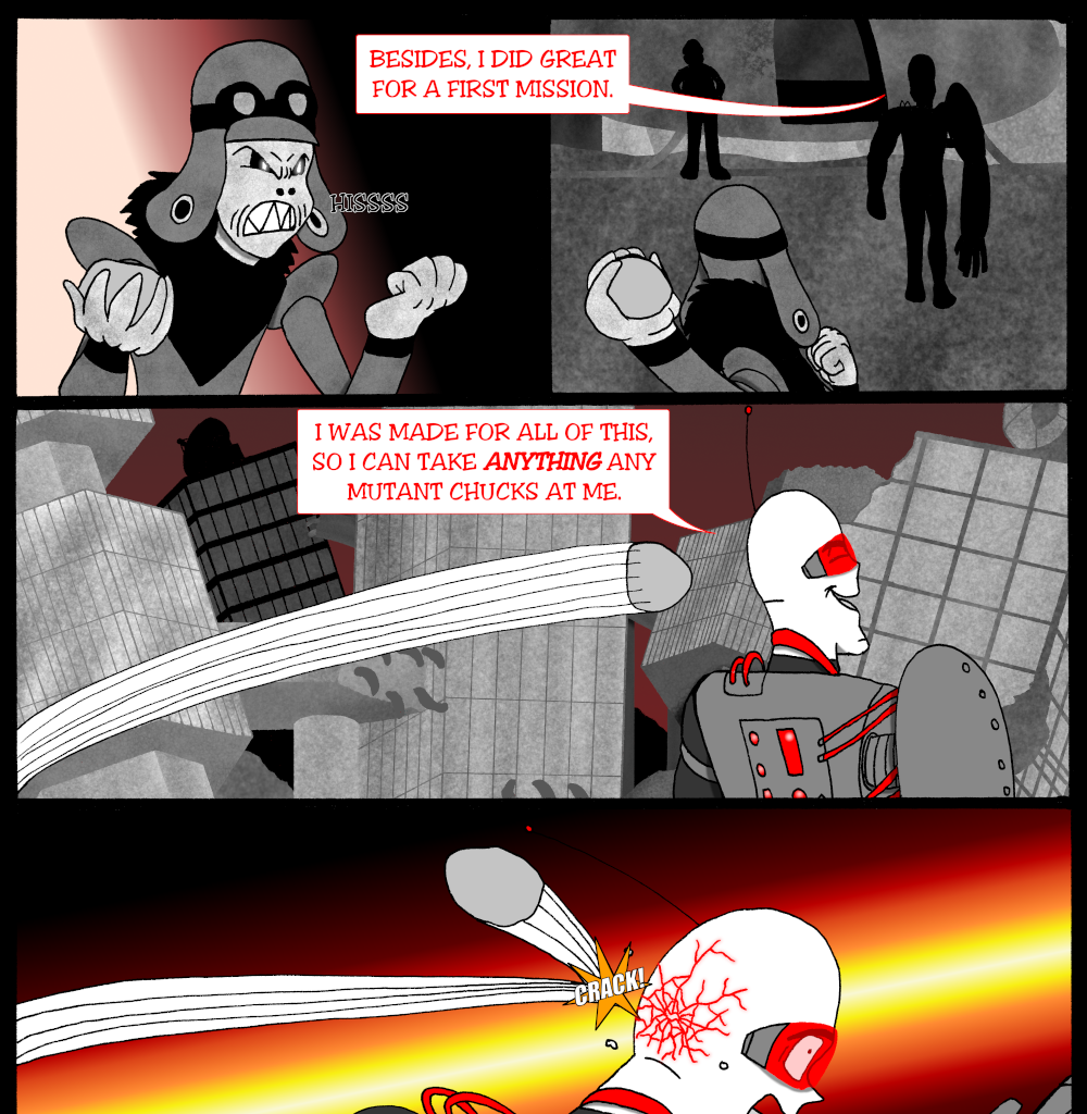 Cupcake War Machine - Episode 1, Page 10: Prologue: First Mission, Second Life