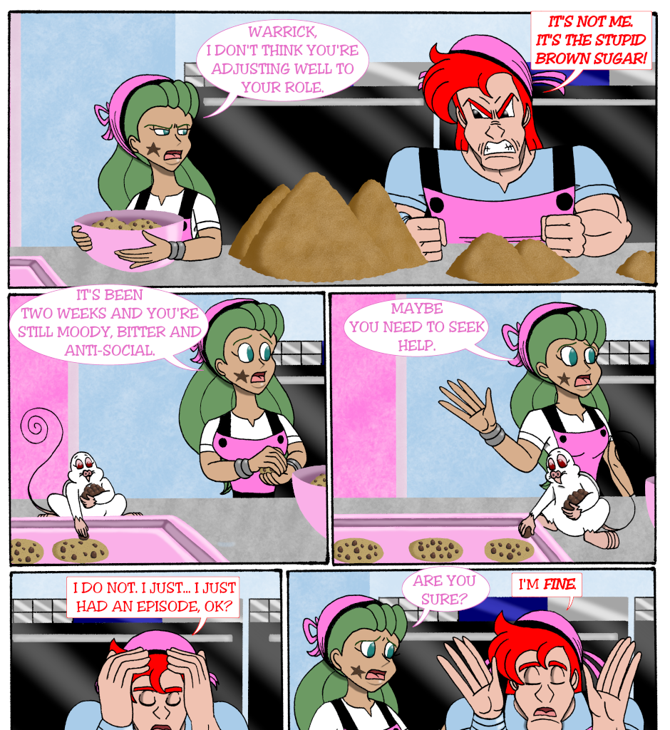 Cupcake War Machine - Episode 2, Page 3: Chapter 1: The Bittersweet Life