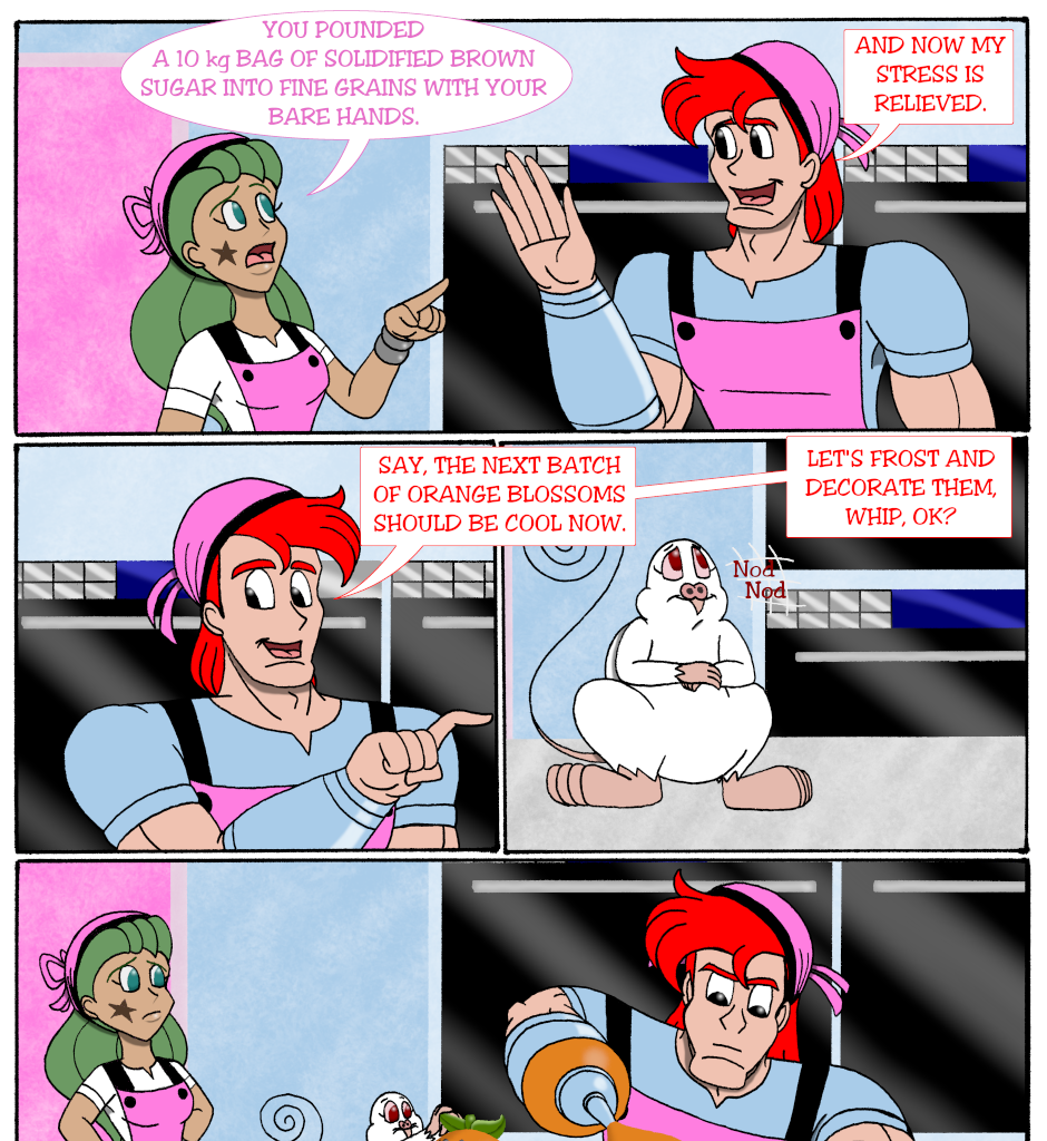 Cupcake War Machine - Episode 2, Page 4: Chapter 1: The Bittersweet Life