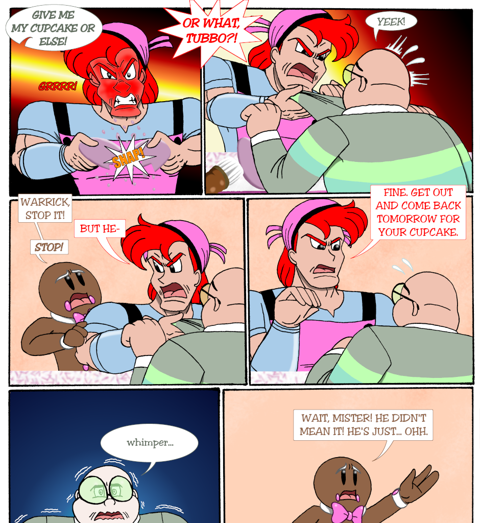 Cupcake War Machine - Episode 2, Page 6: Chapter 1: The Bittersweet Life