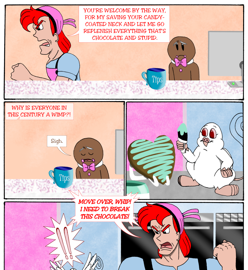 Cupcake War Machine - Episode 2, Page 7: Chapter 1: The Bittersweet Life
