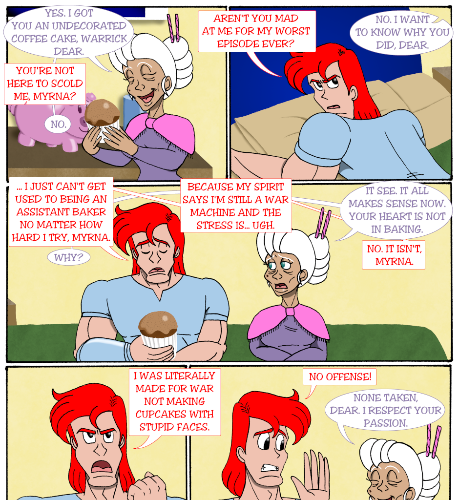 Cupcake War Machine - Episode 2, Page 9: Chapter 1: The Bittersweet Life
