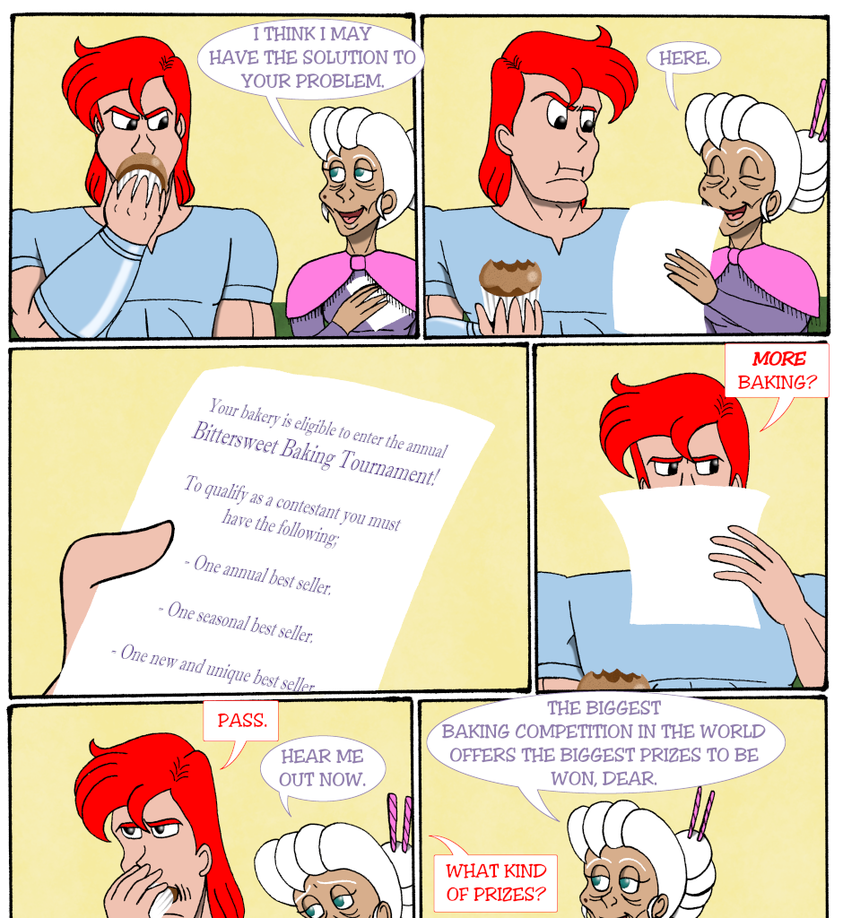 Cupcake War Machine - Episode 2, Page 10: Chapter 1: The Bittersweet Life