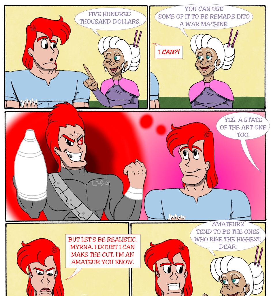Cupcake War Machine - Episode 2, Page 11: Chapter 1: The Bittersweet Life