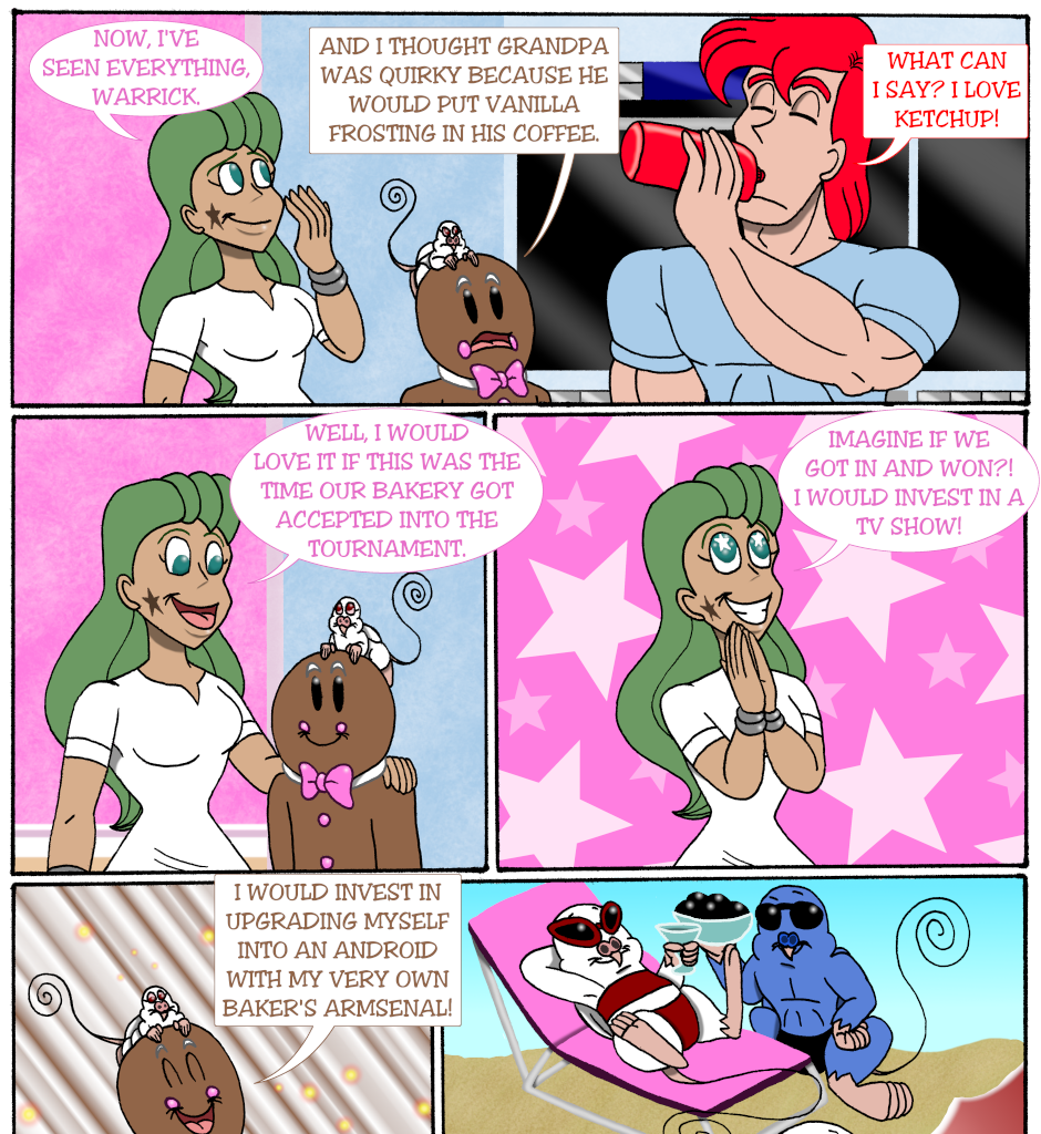 Cupcake War Machine - Episode 2, Page 18: Chapter 1: The Bittersweet Life