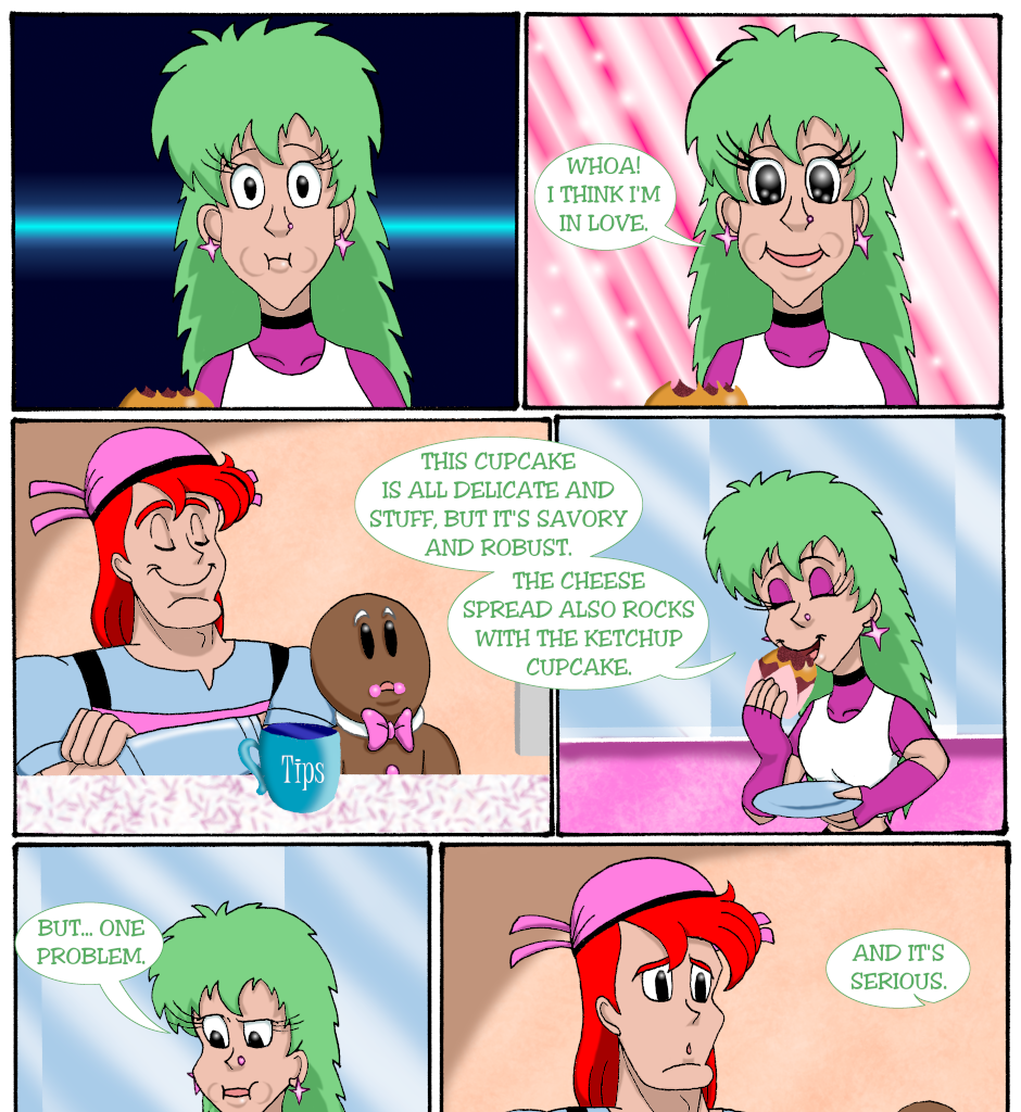 Cupcake War Machine - Episode 3, Page 8: Chapter 2: Operation Ketchup