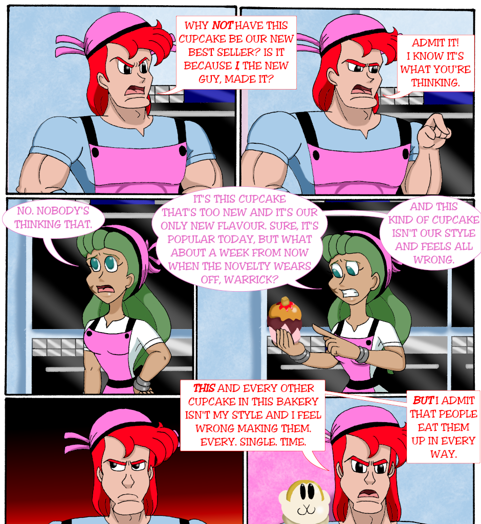 Cupcake War Machine - Episode 3, Page 14: Chapter 2: Operation Ketchup