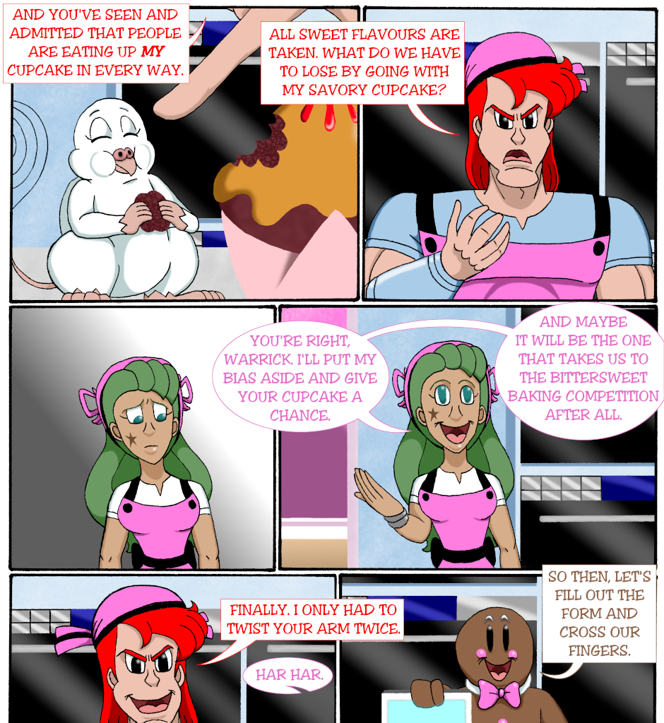 Cupcake War Machine - Episode 3, Page 15: Chapter 2: Operation Ketchup