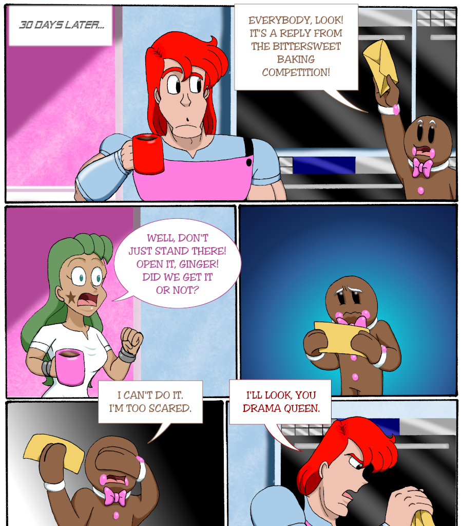 Cupcake War Machine - Episode 3, Page 17: Chapter 2: Operation Ketchup