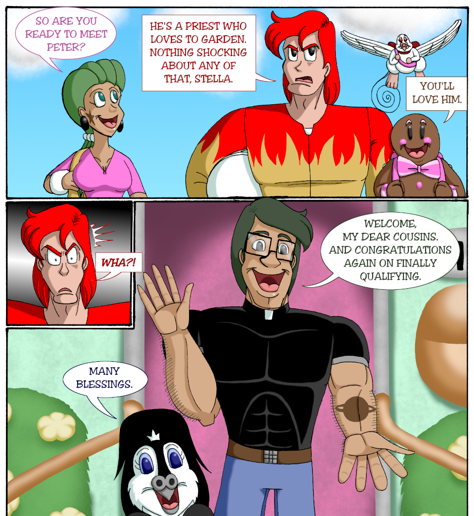 Cupcake War Machine - Episode 4, Page 8: Chapter 3: Battle Royal Icing