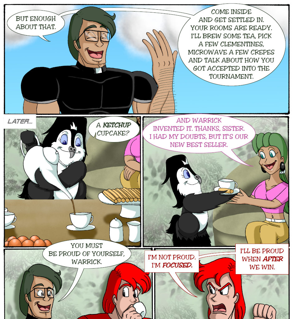 Cupcake War Machine - Episode 4, Page 10: Chapter 3: Battle Royal Icing