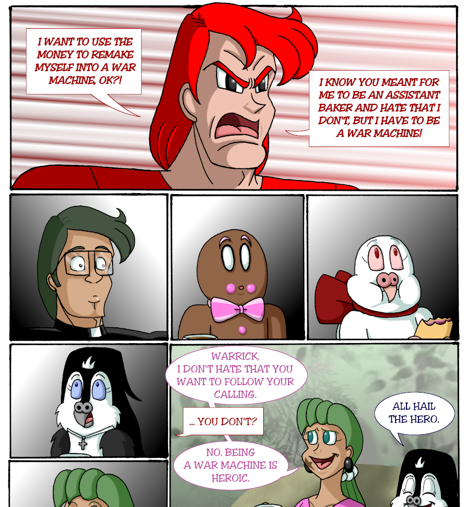 Cupcake War Machine - Episode 4, Page 12: Chapter 3: Battle Royal Icing