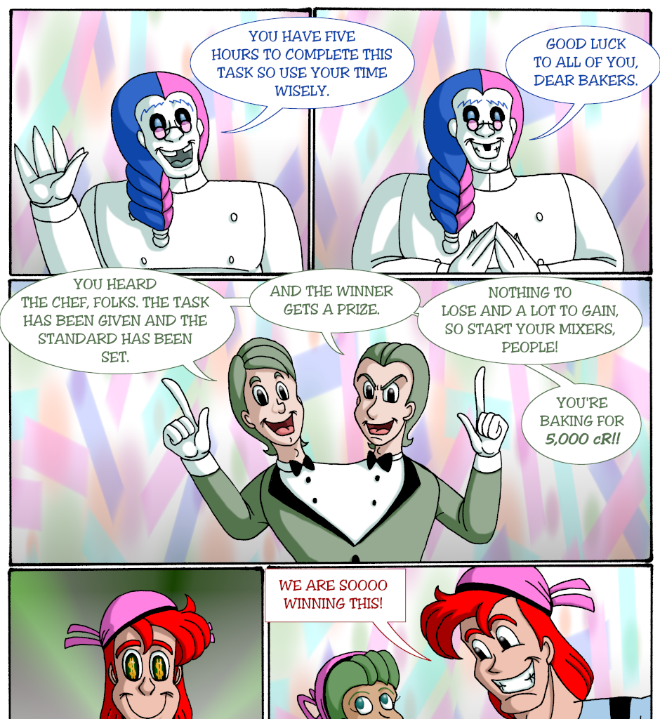 Cupcake War Machine - Episode 4, Page 20: Chapter 3: Battle Royal Icing