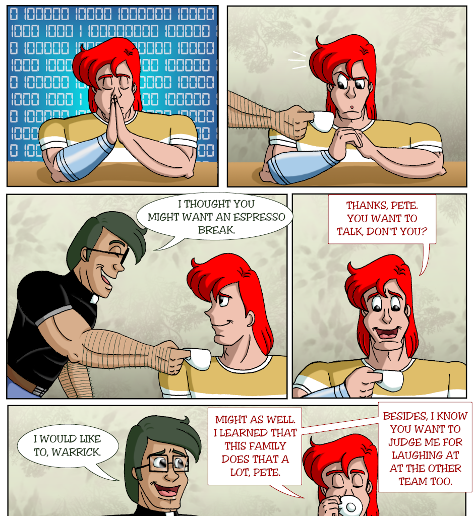 Cupcake War Machine - Episode 5, Page 2: Chapter 4: Animal Motive