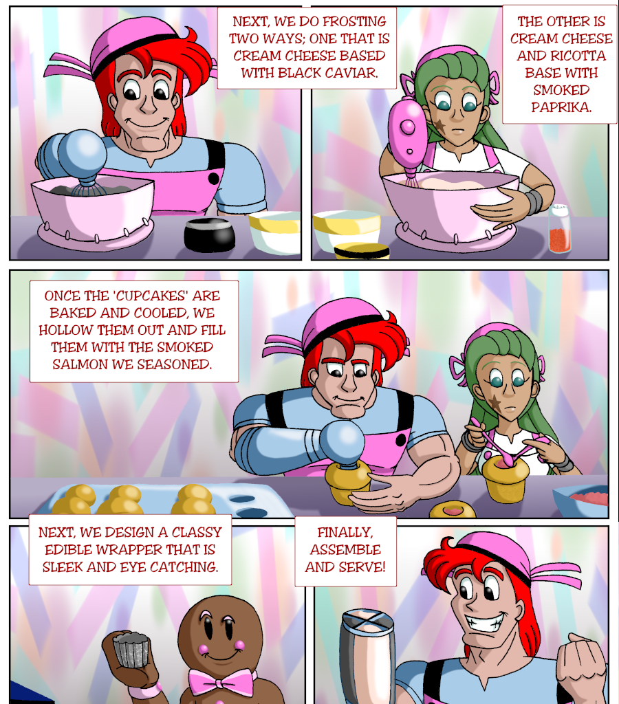 Cupcake War Machine - Episode 5, Page 12: Chapter 4: Animal Motive
