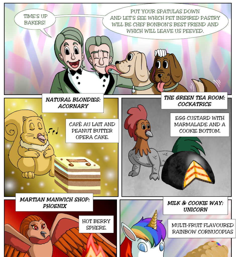 Cupcake War Machine - Episode 5, Page 13: Chapter 4: Animal Motive