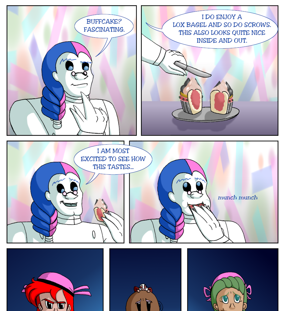 Cupcake War Machine - Episode 5, Page 16: Chapter 4: Animal Motive