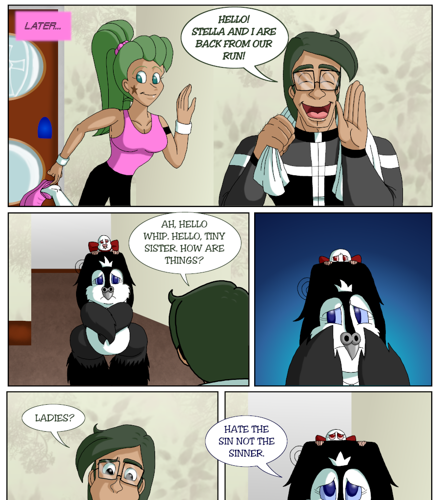 Cupcake War Machine - Episode 6, Page 4: Chapter 5: Over the Moon