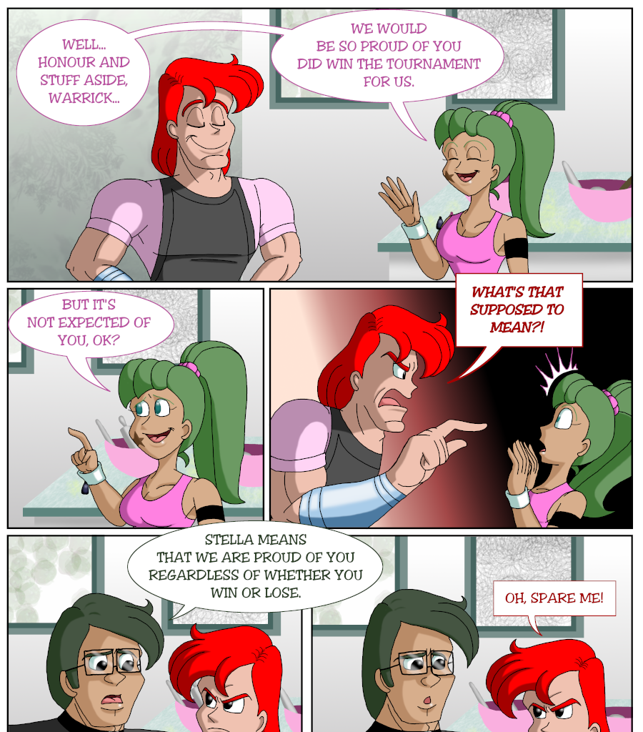 Cupcake War Machine - Episode 6, Page 7: Chapter 5: Over the Moon