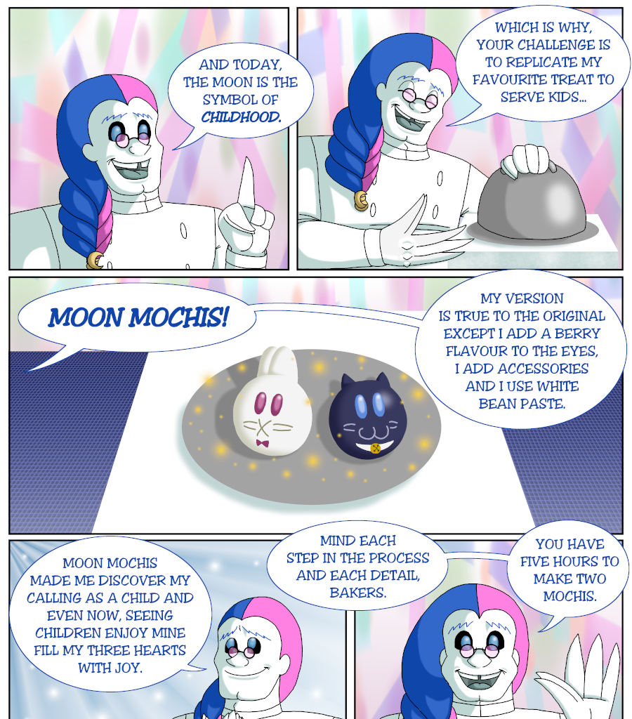 Cupcake War Machine - Episode 6, Page 9: Chapter 5: Over the Moon