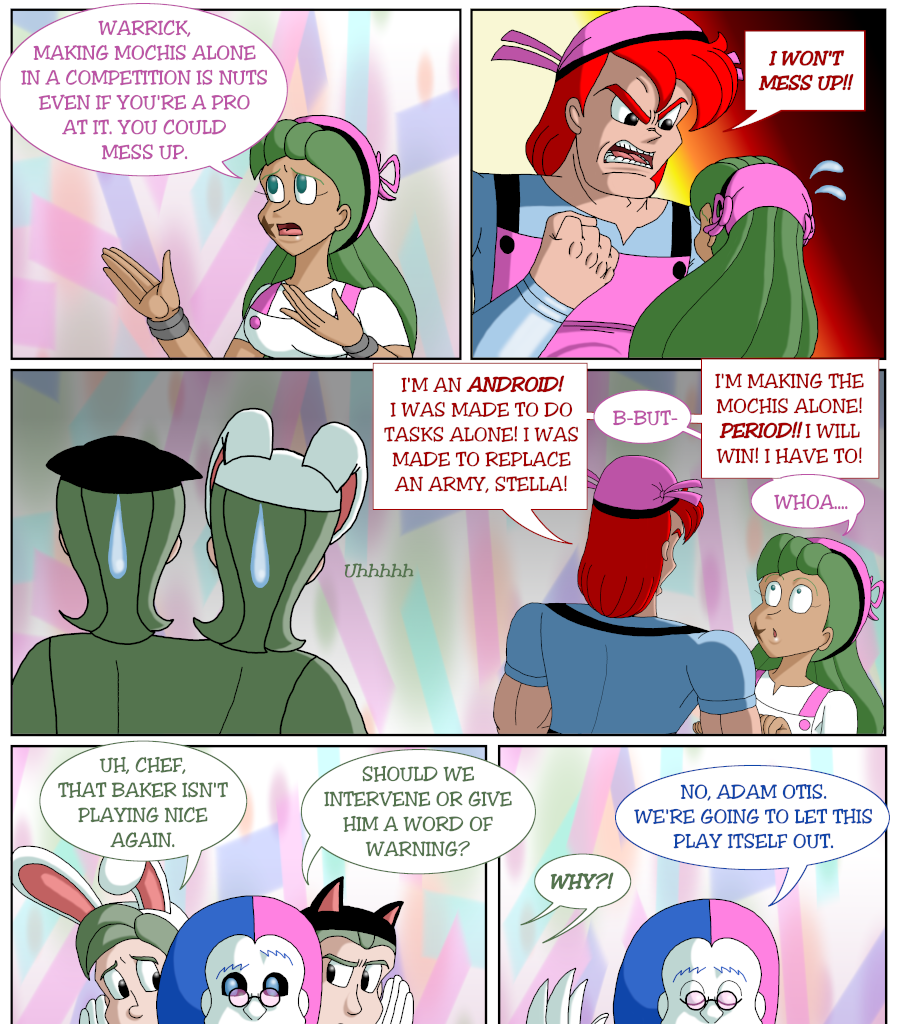Cupcake War Machine - Episode 6, Page 11: Chapter 5: Over the Moon