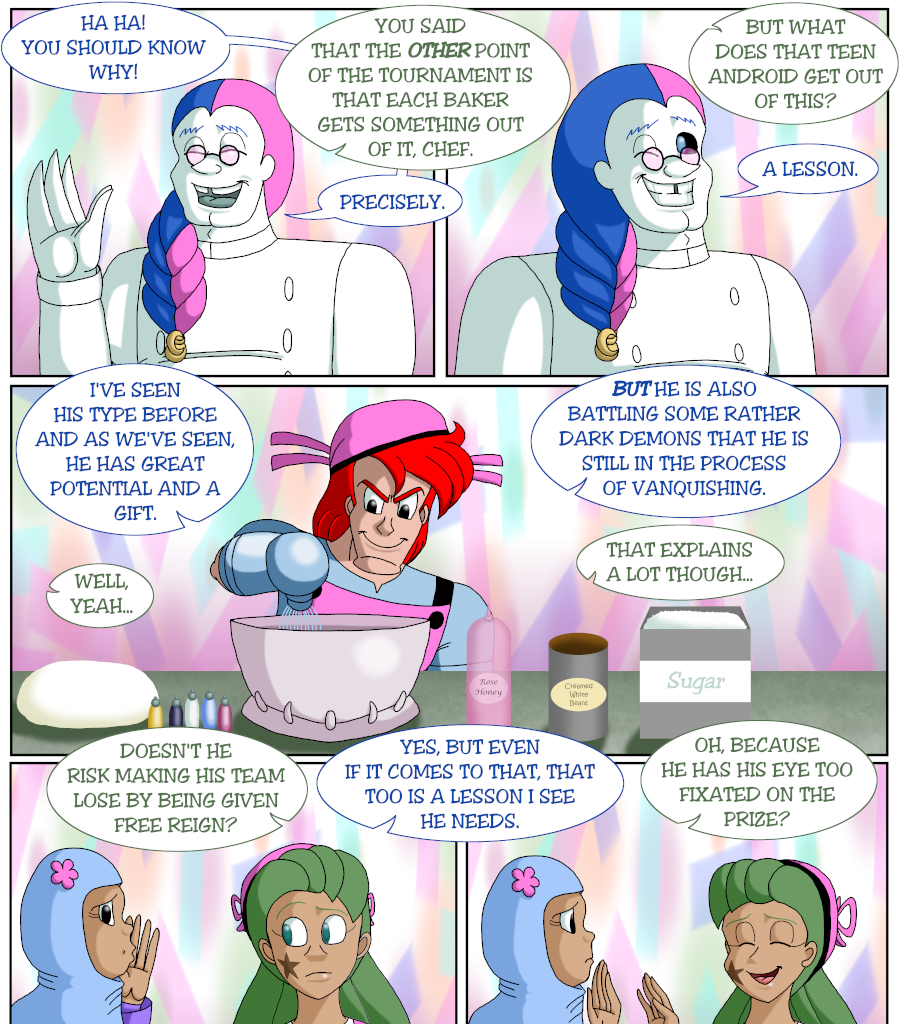 Cupcake War Machine - Episode 6, Page 12: Chapter 5: Over the Moon