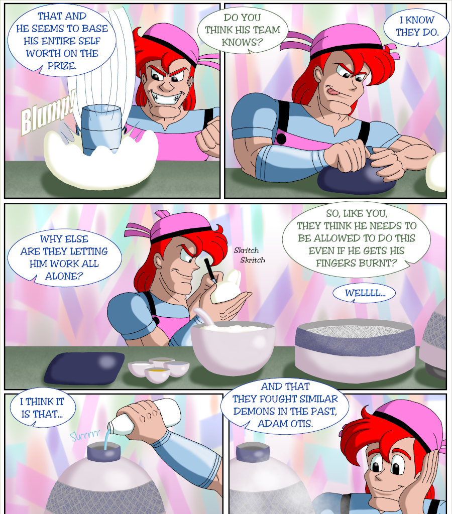 Cupcake War Machine - Episode 6, Page 13: Chapter 5: Over the Moon