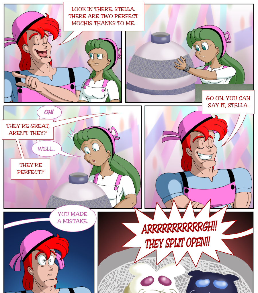 Cupcake War Machine - Episode 6, Page 14: Chapter 5: Over the Moon