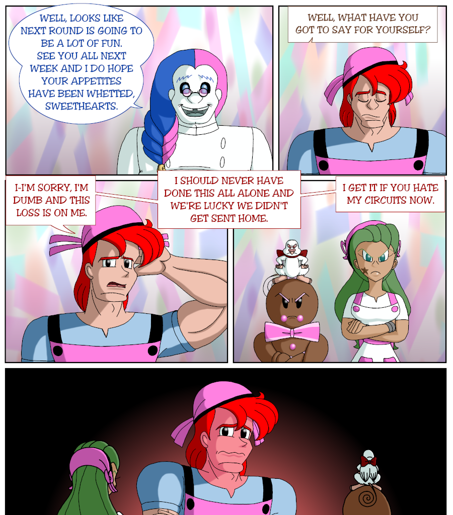 Cupcake War Machine - Episode 6, Page 22: Chapter 5: Over the Moon