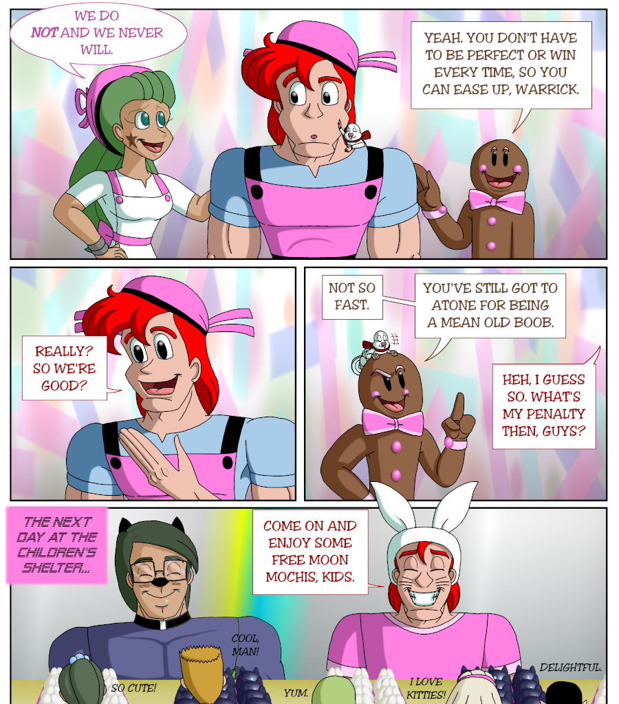 Cupcake War Machine - Episode 6, Page 23: Chapter 5: Over the Moon