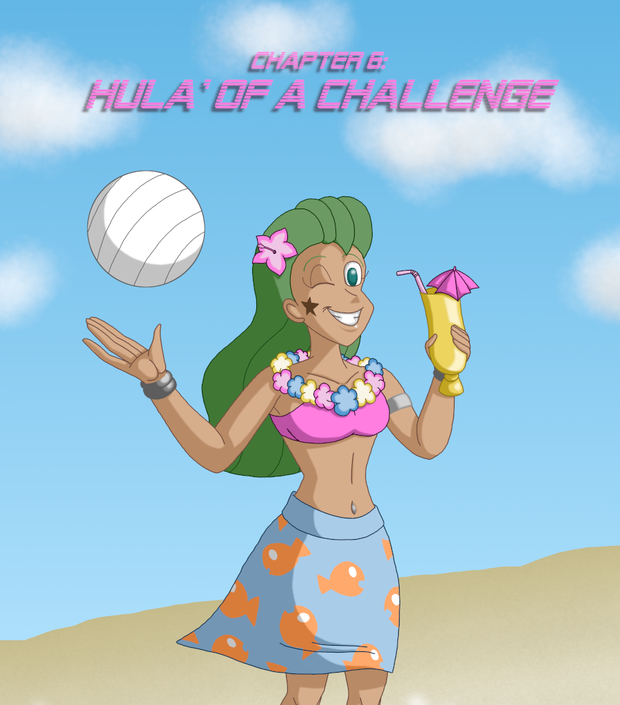 Cupcake War Machine - Episode 7, Page 1: Chapter 6: Hula'of a Challenge