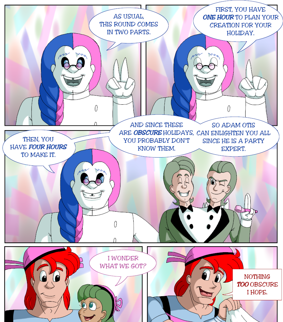 Cupcake War Machine - Episode 7, Page 5: Chapter 6: Hula'of a Challenge