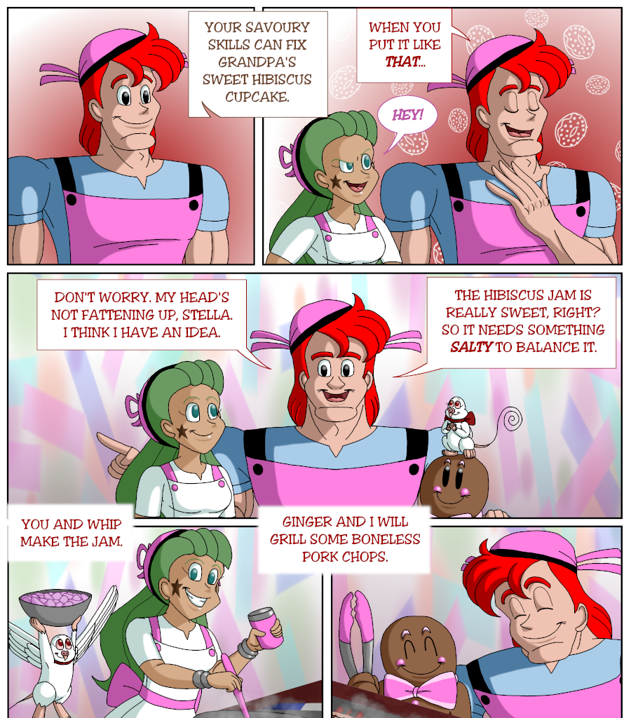 Cupcake War Machine - Episode 7, Page 8: Chapter 6: Hula'of a Challenge