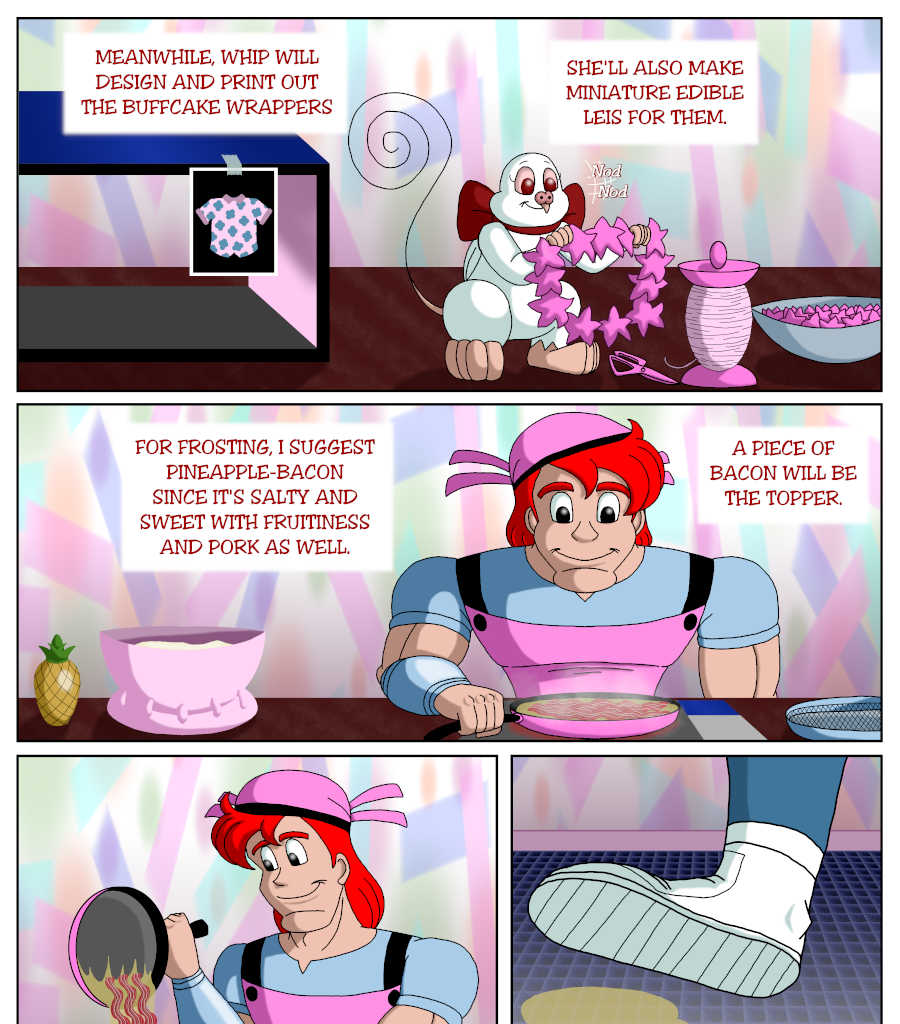 Cupcake War Machine - Episode 7, Page 10: Chapter 6: Hula'of a Challenge