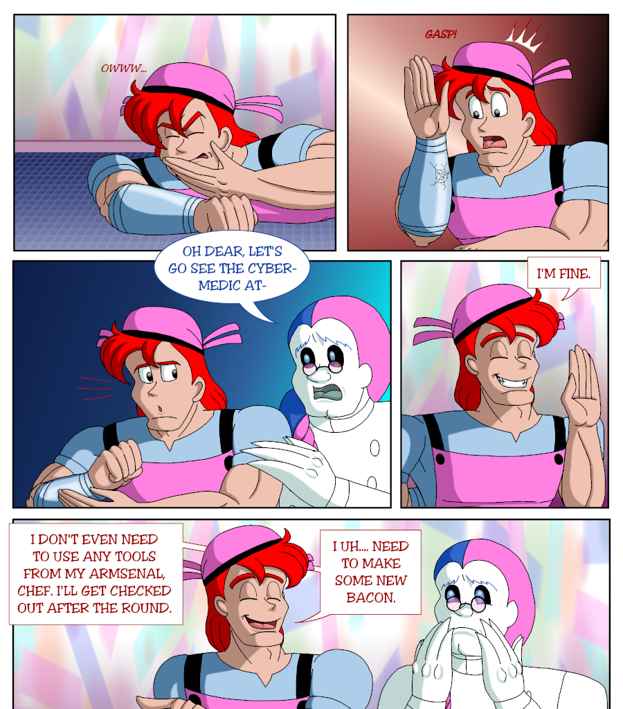 Cupcake War Machine - Episode 7, Page 12: Chapter 6: Hula'of a Challenge