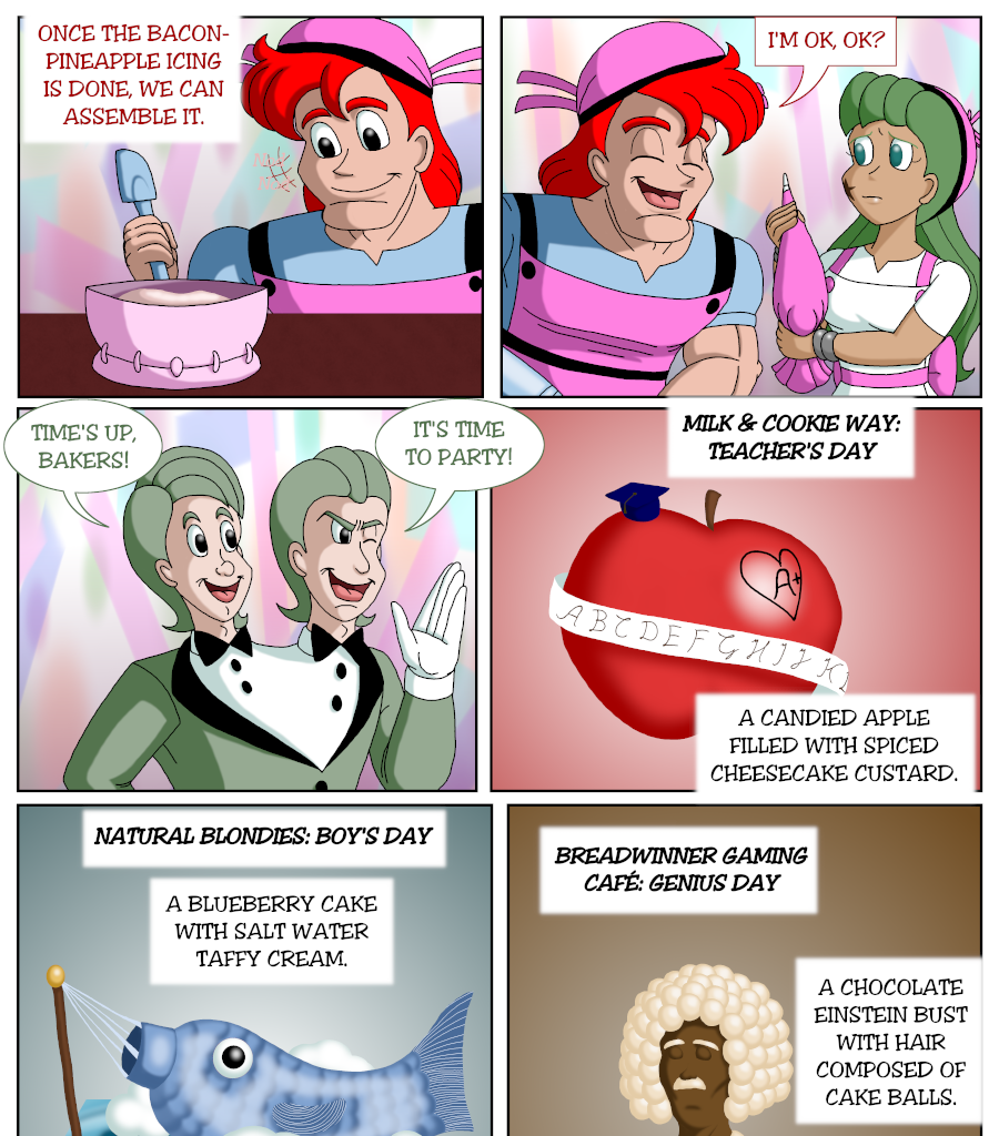 Cupcake War Machine - Episode 7, Page 13: Chapter 6: Hula'of a Challenge