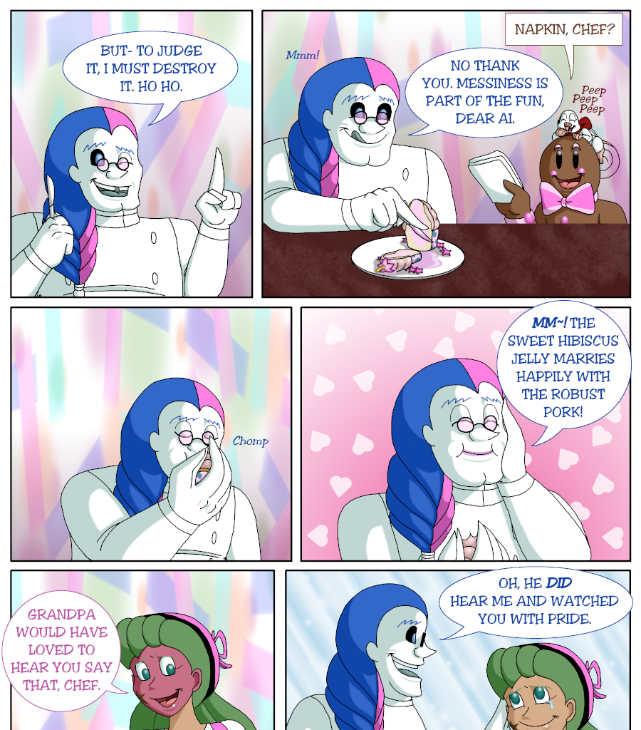 Cupcake War Machine - Episode 7, Page 16: Chapter 6: Hula'of a Challenge