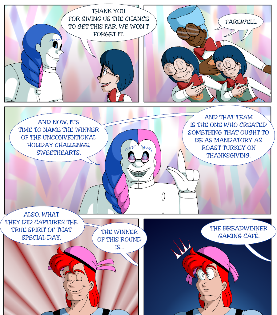 Cupcake War Machine - Episode 7, Page 18: Chapter 6: Hula'of a Challenge
