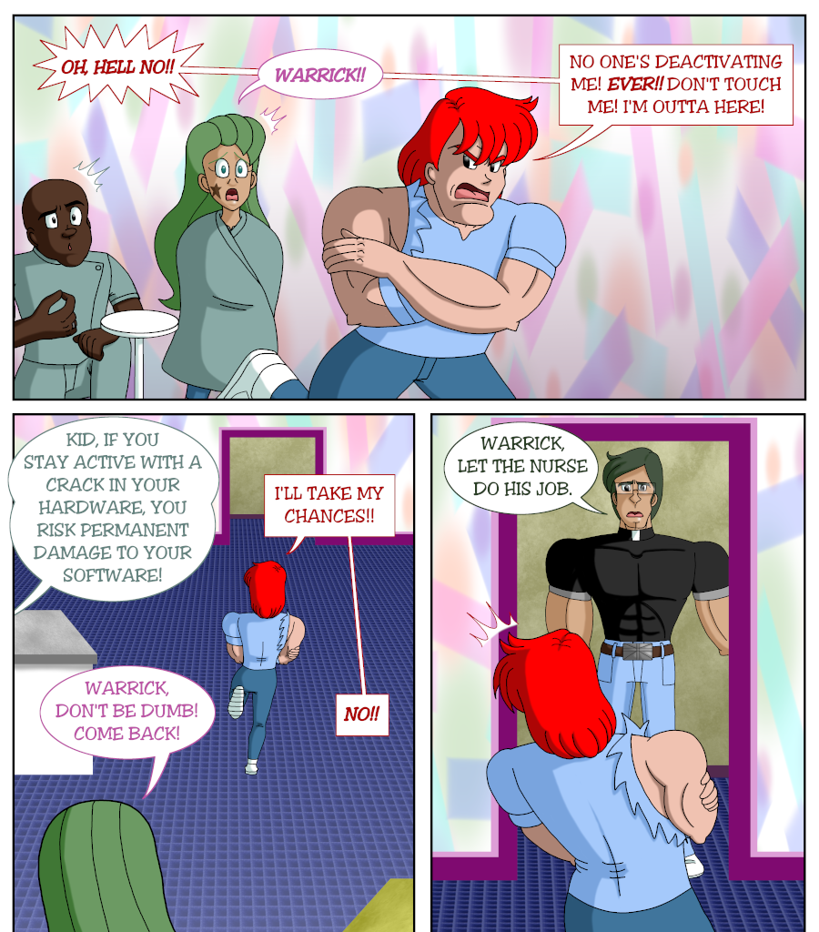 Cupcake War Machine - Episode 8, Page 4: Chapter 7: Warrick's Choice
