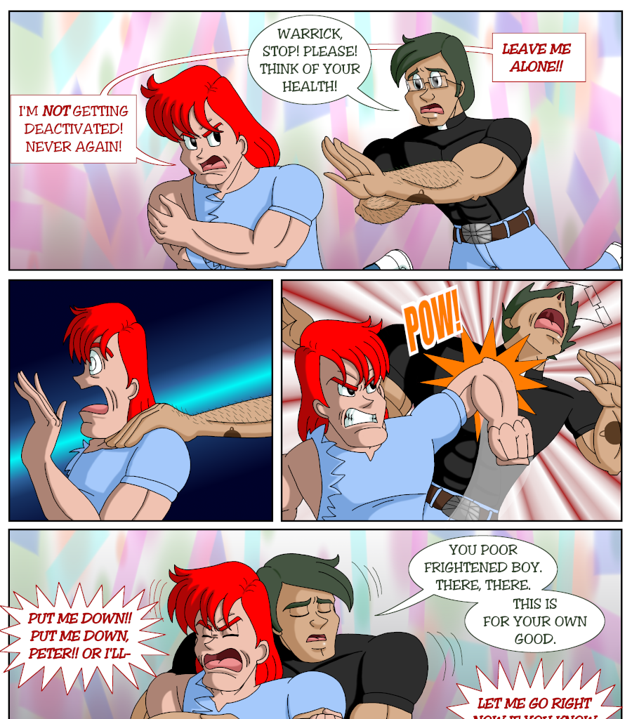Cupcake War Machine - Episode 8, Page 5: Chapter 7: Warrick's Choice