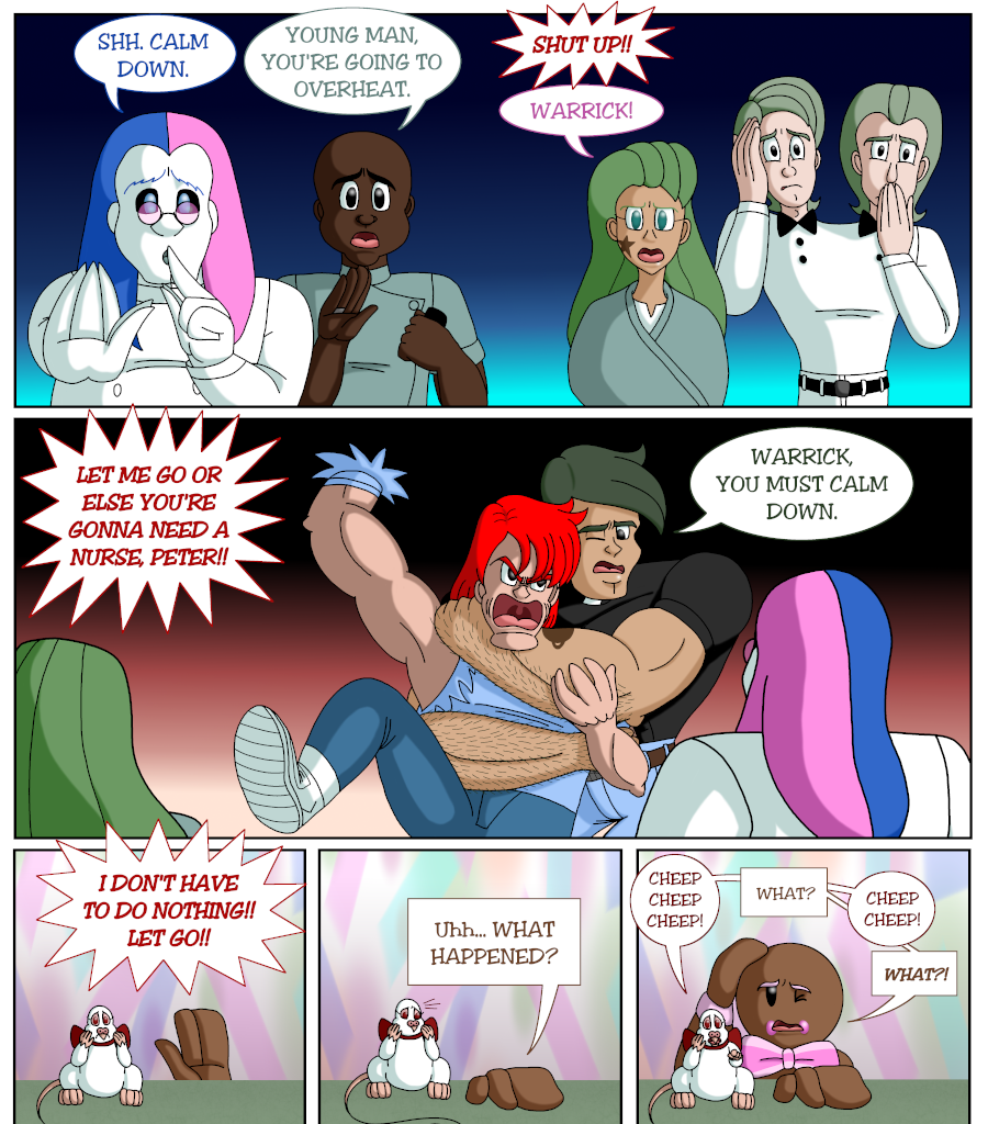 Cupcake War Machine - Episode 8, Page 6: Chapter 7: Warrick's Choice