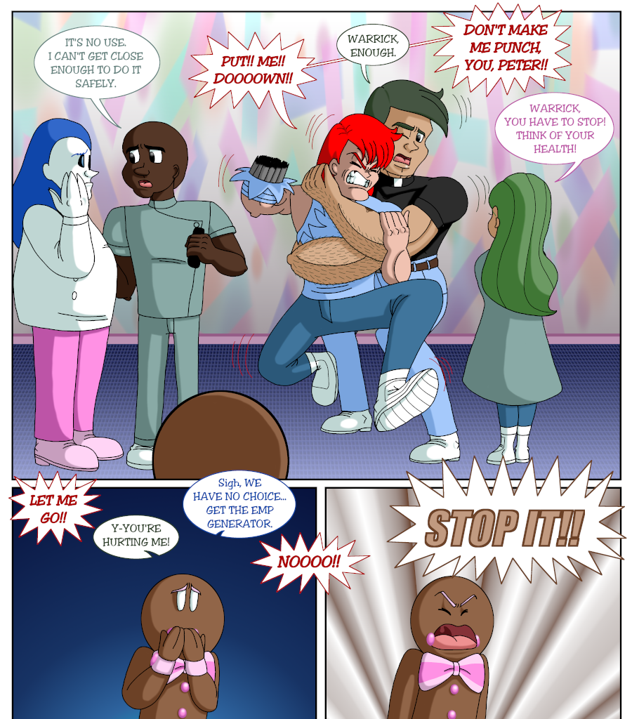 Cupcake War Machine - Episode 8, Page 7: Chapter 7: Warrick's Choice