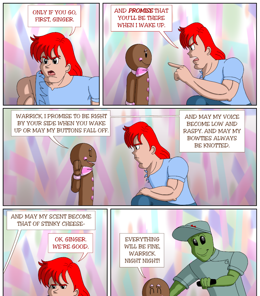 Cupcake War Machine - Episode 8, Page 9: Chapter 7: Warrick's Choice