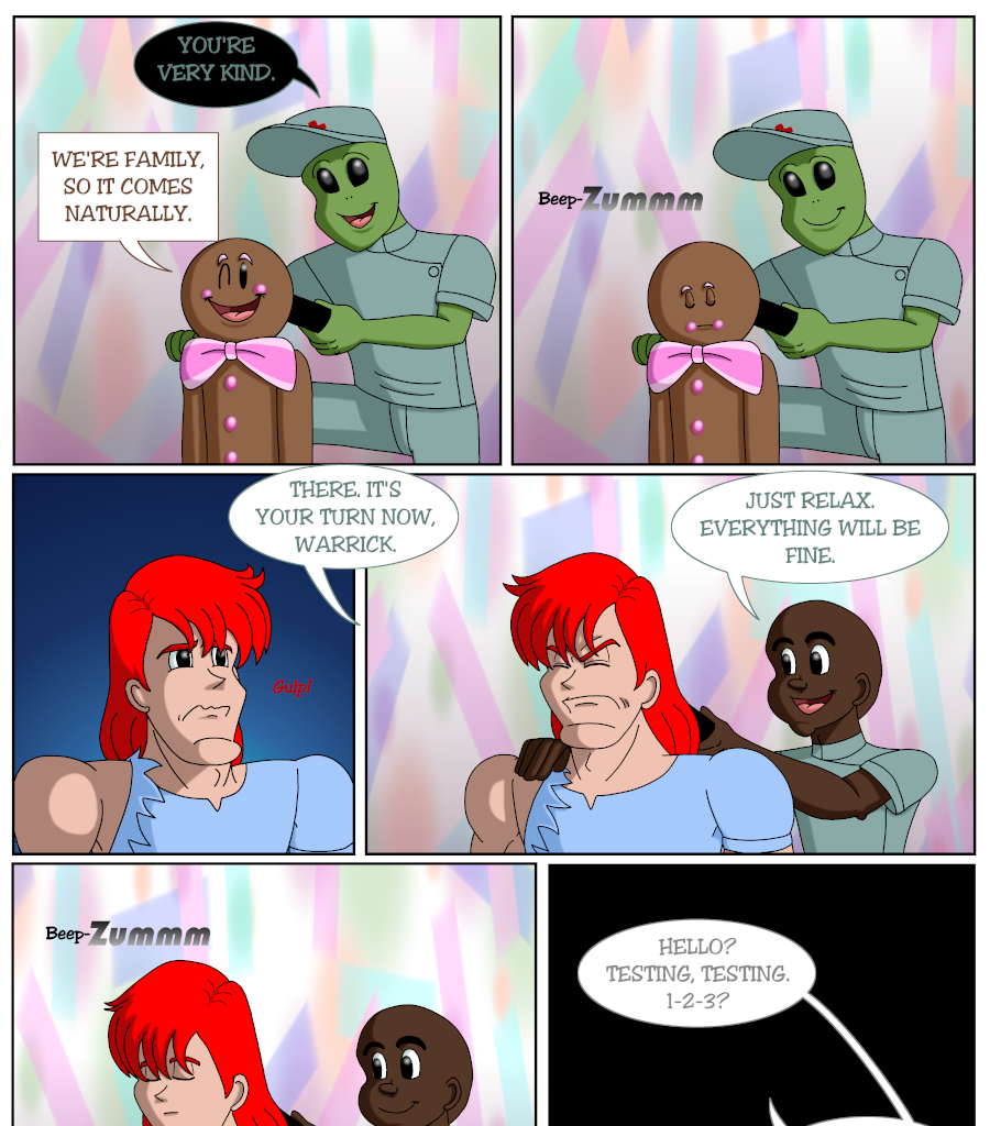 Cupcake War Machine - Episode 8, Page 10: Chapter 7: Warrick's Choice
