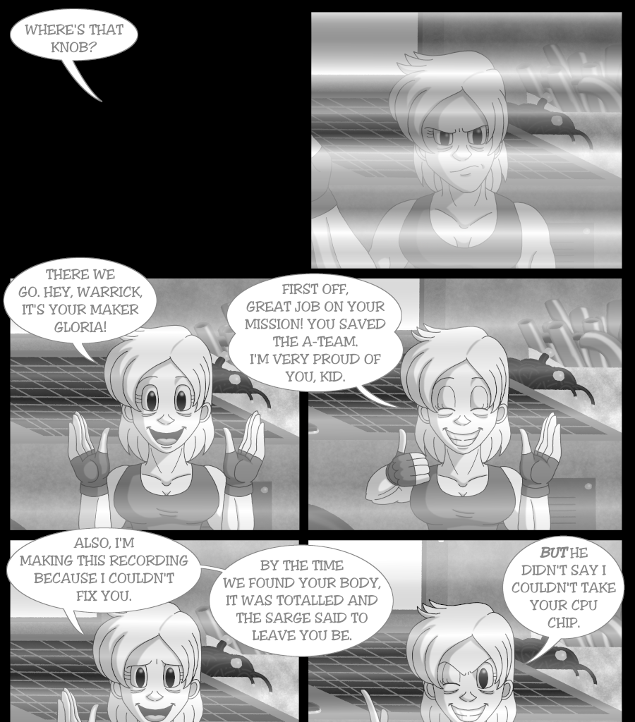 Cupcake War Machine - Episode 8, Page 11: Chapter 7: Warrick's Choice