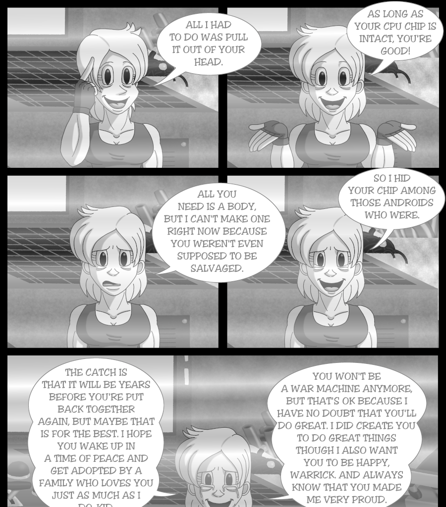 Cupcake War Machine - Episode 8, Page 12: Chapter 7: Warrick's Choice