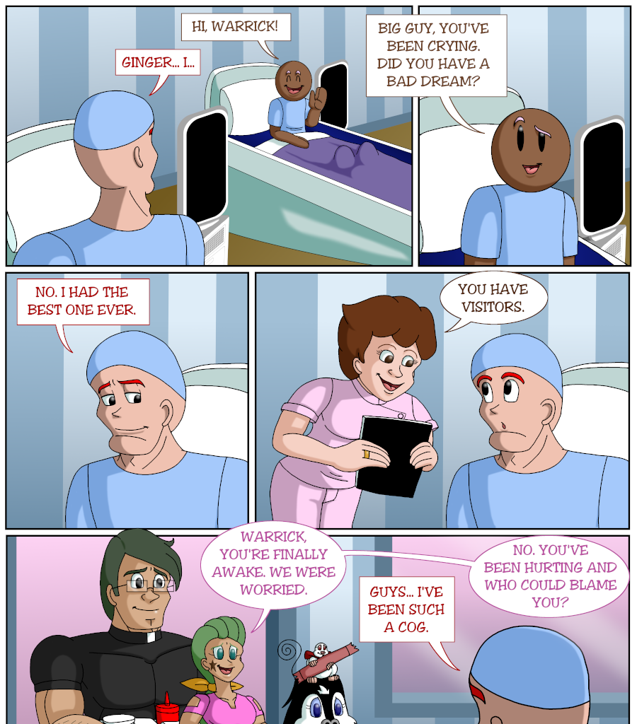 Cupcake War Machine - Episode 8, Page 14: Chapter 7: Warrick's Choice