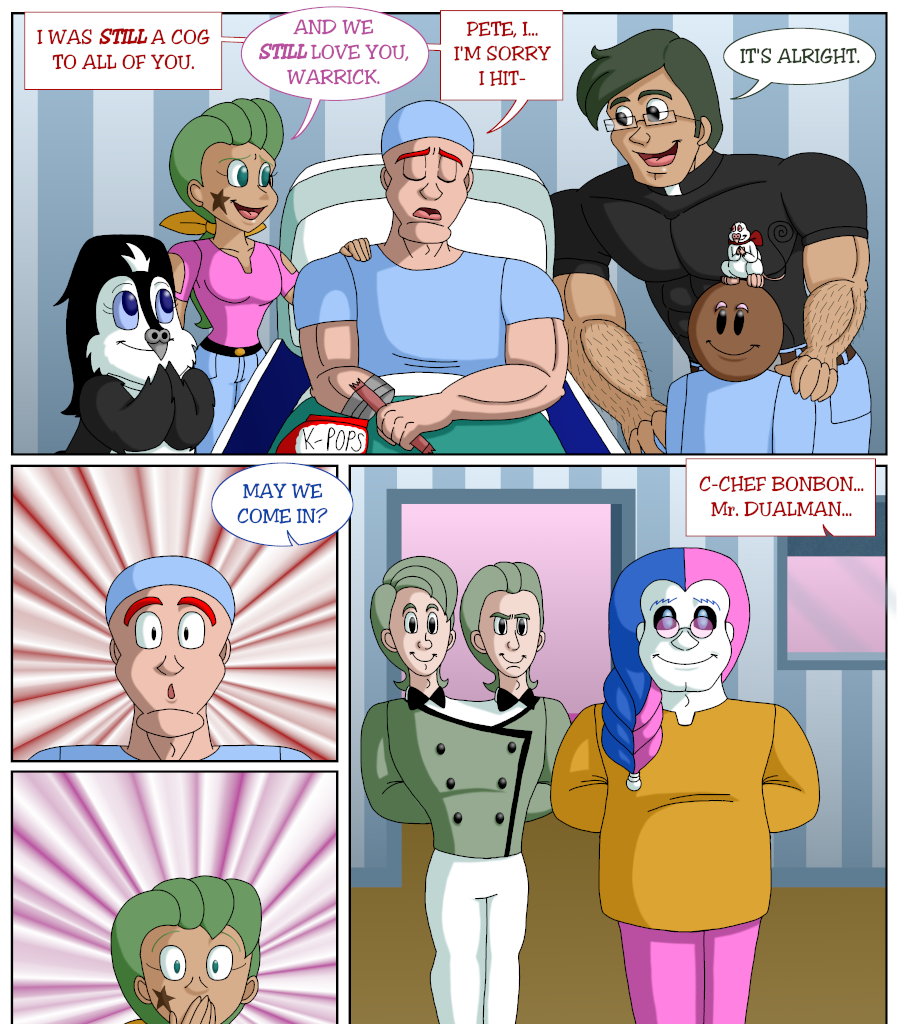 Cupcake War Machine - Episode 8, Page 15: Chapter 7: Warrick's Choice